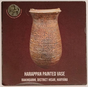 Harappan Painted Vase Hisar