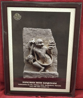Hanuman with Sanjeevani
