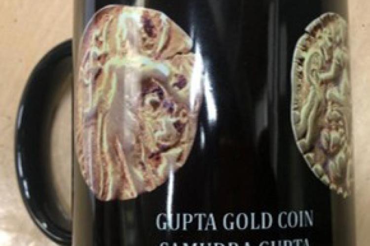 Gupta Gold Coin Samudra Gupta Cup